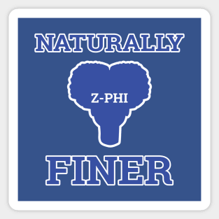 Naturally Finer Zeta Paraphernalia Sticker